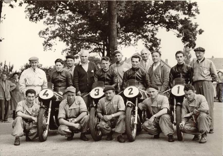 Squadra Corse Gilera nel 1953